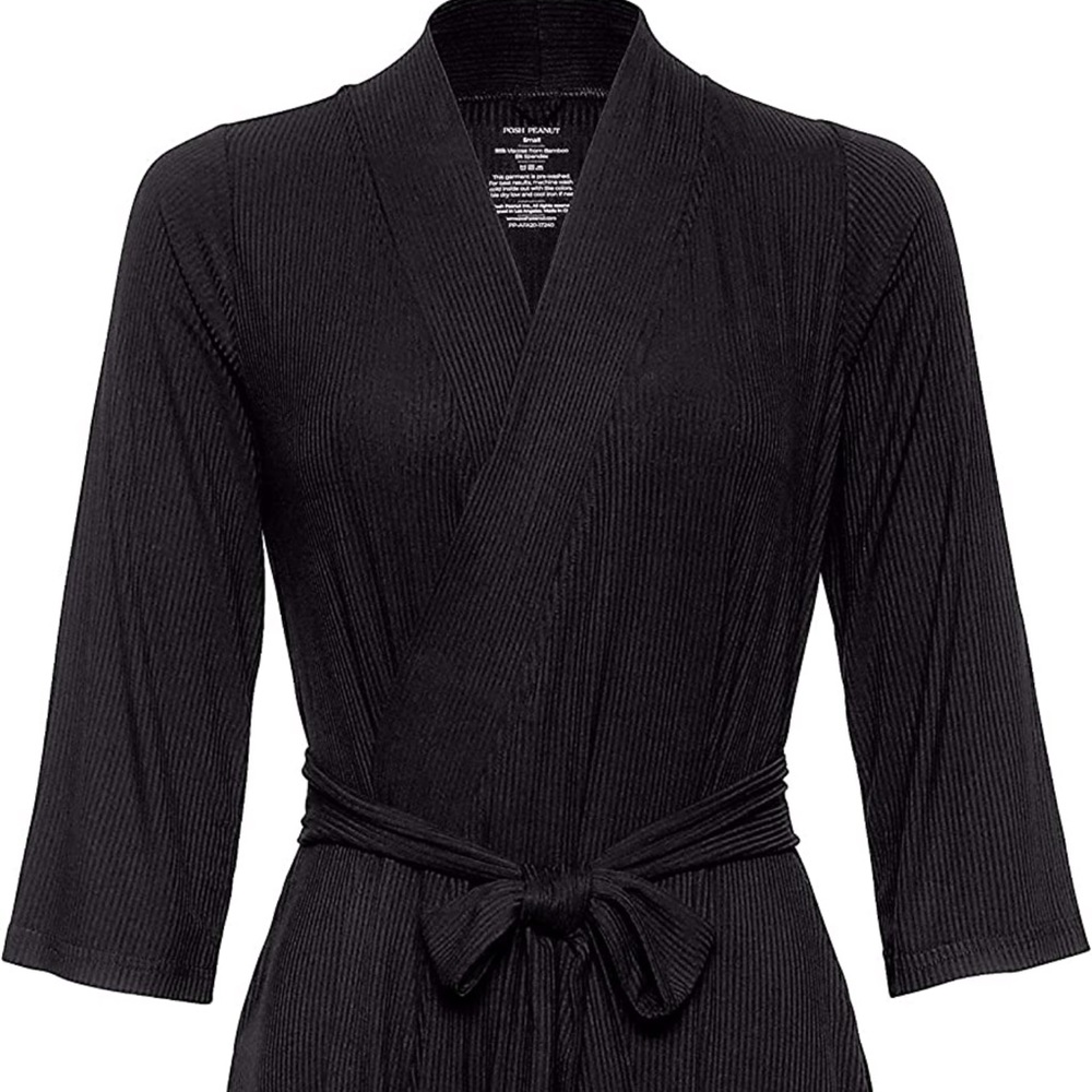 Posh Peanut Mommy Robe Ribbed